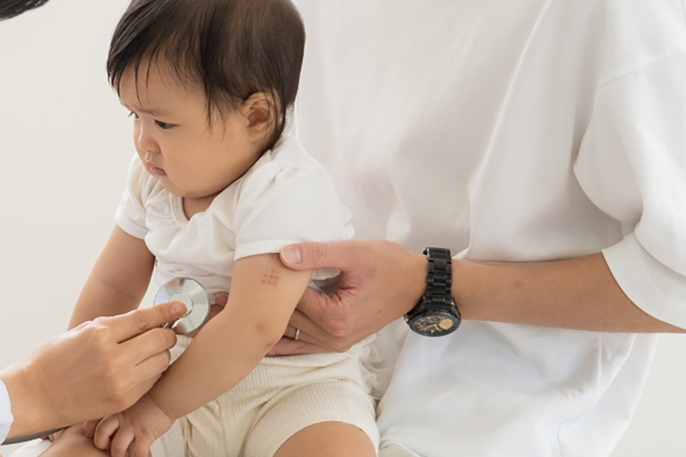 お子様の症状も診察いたします